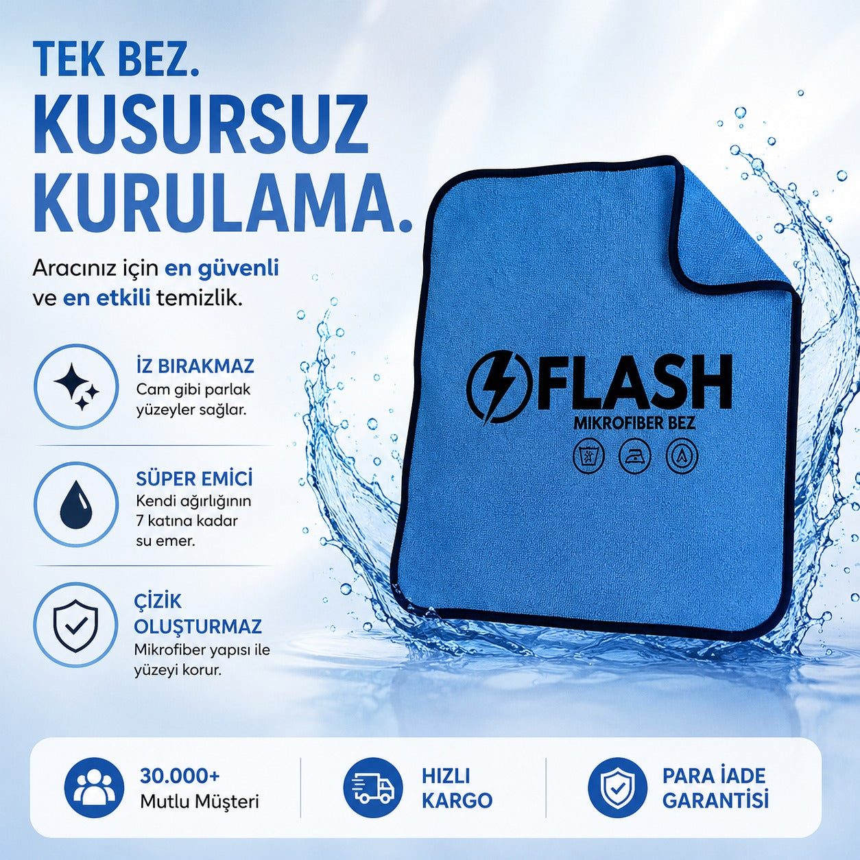 Flash MikroFiber Bez