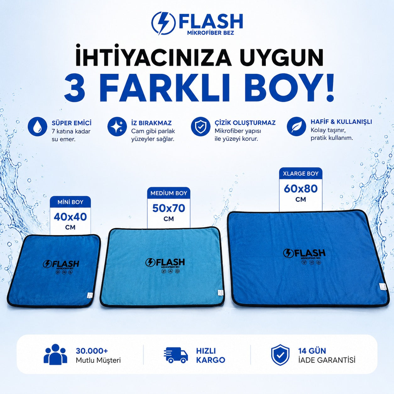 Flash MikroFiber Bez