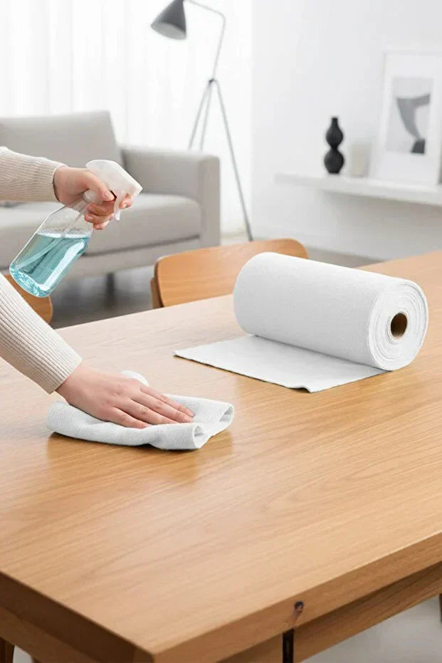Flash Bez Yeni Nesil Çok Amaçlı 20'li Rulo mikrofiber Temizlik bezi