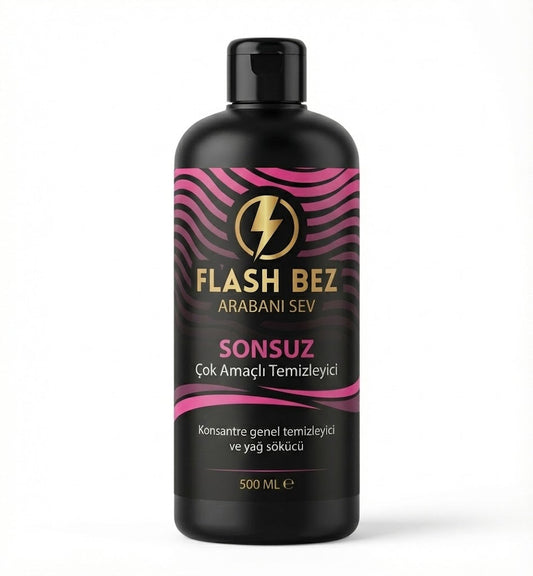 Flash Bez  Konsantre Oto İç ve Dış Genel Temizleyici APC - 500 ml